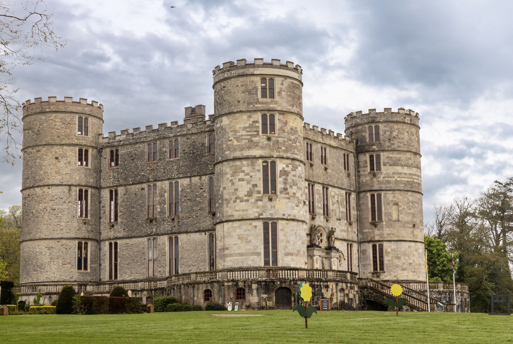 Lulworth Castle, Wareham, UK